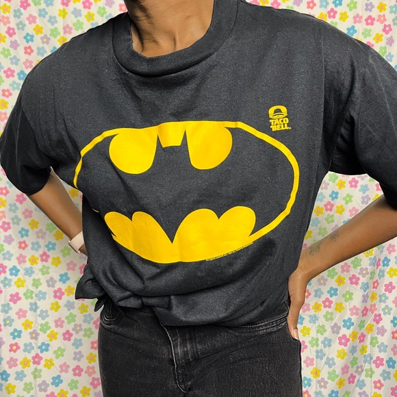 Vintage batman 1989 tacobell T-shirt. No flaws! Mens size XL. - Picture 5 of 7